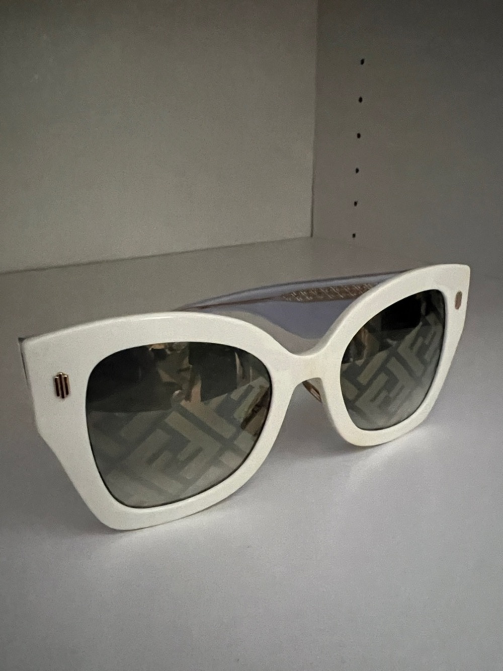 Fendi Women’s Sunglasses with Patterned Lenses